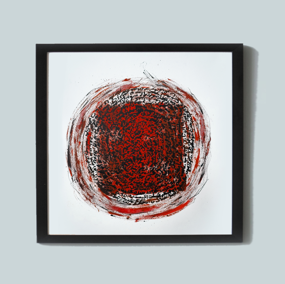 Thought of a red moon