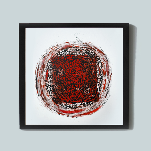 Thought of a red moon